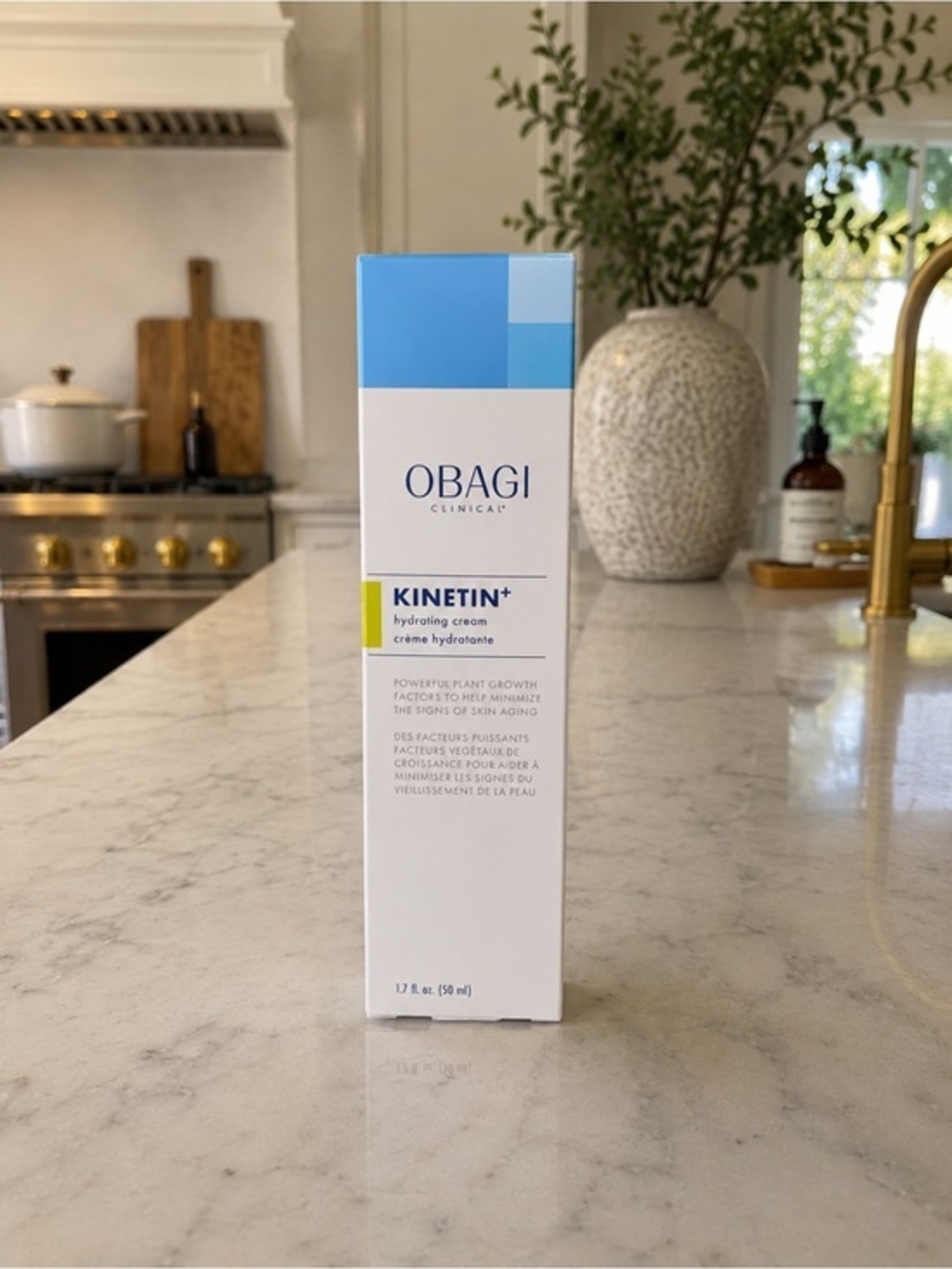Obagi Clinical Kinetin+ Hydrating Cream 1.7 oz | Anti-Aging Face Moisturizer NEW